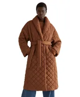 Women's Adeline Quilted Puffer Wrap Coat