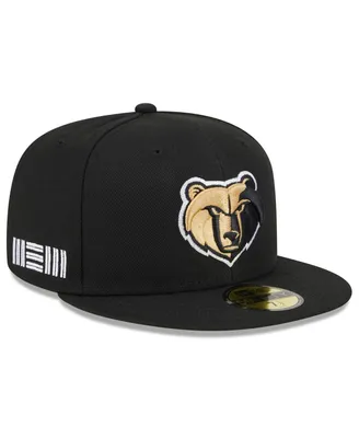 Men's New Era Black Memphis Grizzlies 2023/24 City Edition Alternate 59FIFTY Fitted Hat