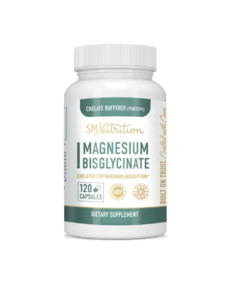 SMNutrition Magnesium Bisgycinate 120 count