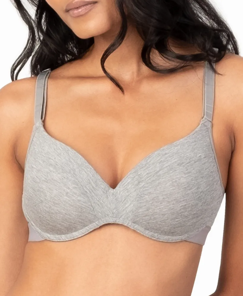 All.you. Lively Women's All Day Deep V No Wire Bra - Jet Black
