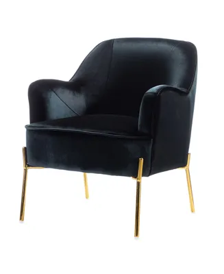 Velvet Accent Chair Upholstered for Living Room Bedroom