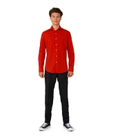 OppoSuits Big Boys Devil Long Sleeve Shirt