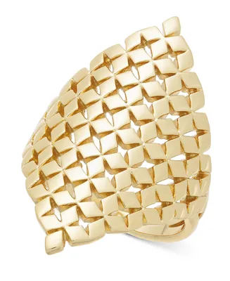 I.n.c. International Concepts Mesh Shield Statement Ring, Created for Macy's