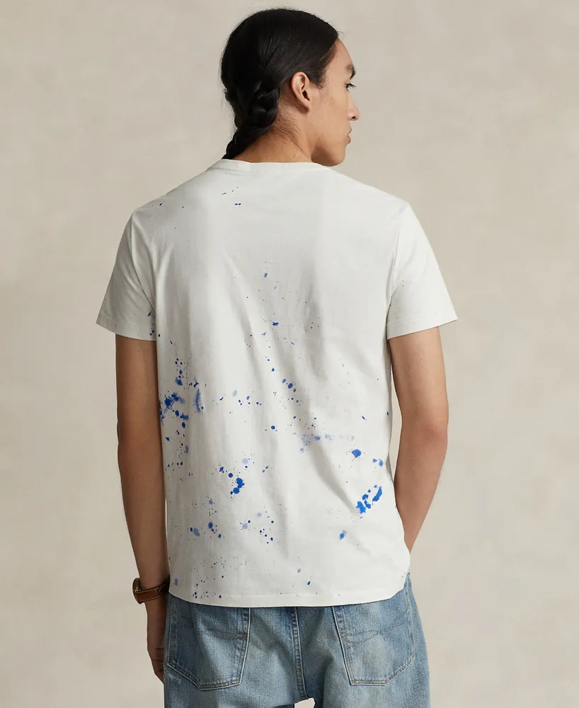 Polo Ralph Lauren Men's Bear Paint Splatter T-Shirt
