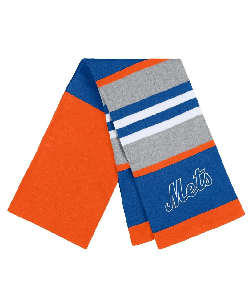 Women's Wear by Erin Andrews New York Mets Stripe Glove and Scarf Set