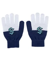 Women's Wear by Erin Andrews Seattle Kraken Color-Block Gloves