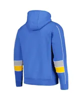 Men's Starter Powder Blue Los Angeles Chargers Captain Pullover Hoodie