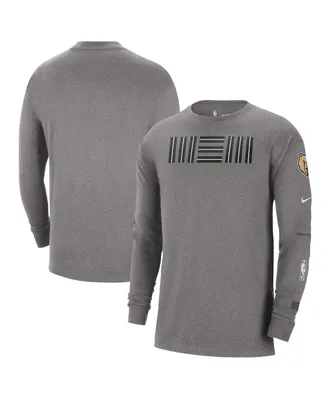 Men's Nike Charcoal Memphis Grizzlies 2023/24 City Edition Max90 Expressive Long Sleeve T-shirt