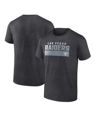 Men's Fanatics Charcoal Las Vegas Raiders T-shirt