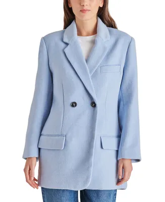 Steve Madden Women's Myra Double-Breasted Coat