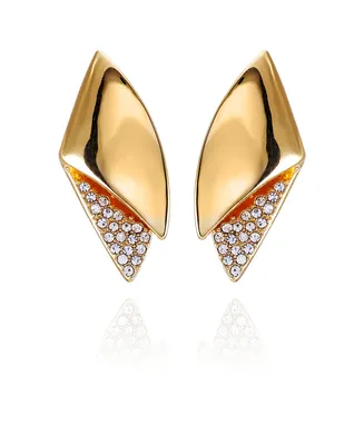 Vince Camuto Gold-Tone Stud Statement Earrings