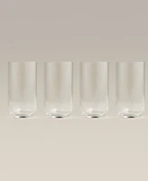 Year & Day Plain Tall Glasses, Set of 4