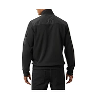 Dkny Men's Brushed Back Tech Fleece Full Zip Track Jacket