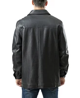 Bgsd Men Samuel Leather Car Coat