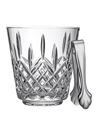 Waterford Lismore Ice Bucket With Tongs