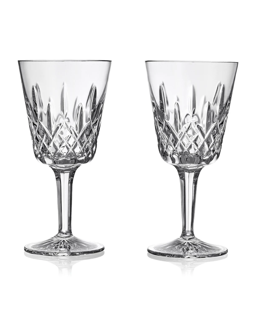 Lismore 9 Oz Goblets, Set of 2