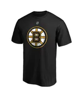 Men's Fanatics David Pastrnak Black Boston Bruins Big and Tall Name Number T-shirt