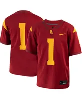 Big Boys Nike #1 Crimson Usc Trojans 1st Armored Division Old Ironsides Untouchable Football Jersey