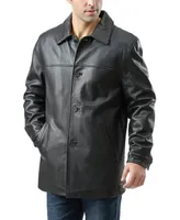 Bgsd Men Samuel Leather Car Coat