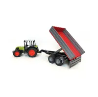 Bruder 1/16 Claas Nectis tractor with Front loader and Trailer
