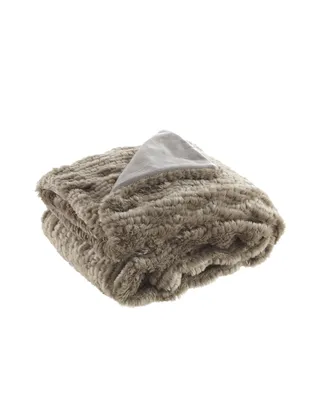 Inspired Home Adina Knit Throw Blanket 50"x60"