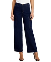 Anne Klein Women's Cargo Trouser Jeans