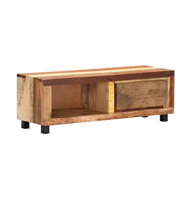 Tv Stand 39.4"x11.8"x13" Solid Wood Reclaimed