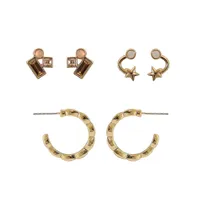 Laundry by Shelli Segal Trio Earring Set