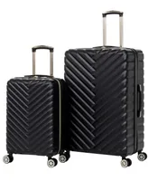 Madison Square 2-Pc. Chevron Expandable Luggage Set