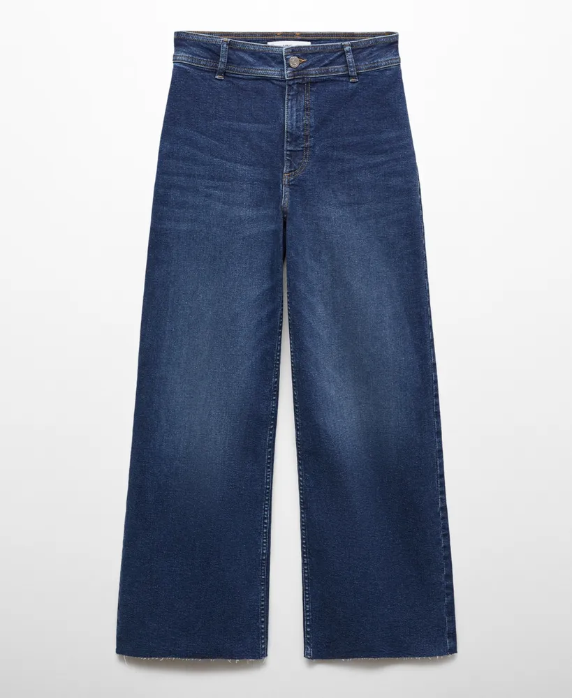 Jeans culotte high waist | MANGO