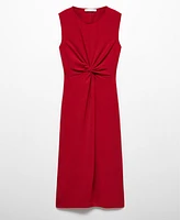 Mango Women's Knot Detail Dress