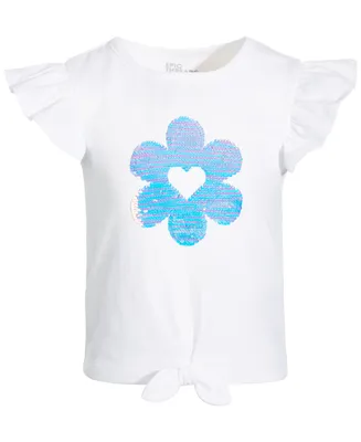 Epic Threads Little Girls Sequin Bloom T-Shirt, Created for Macy's