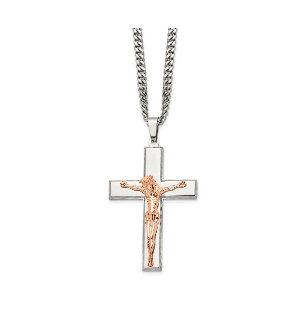Buy Large St Benedict Crucifix, Sterling Silver Gold Plated Crucifix for  Man, Detailed St Benedict Cross, High Precision Coin Crucifix Necklace  Online in India - Etsy