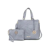 Mkf Collection Beryl Tote Bag with Wristlet Pouch by Mia K