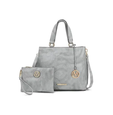 Mkf Collection Beryl Tote Bag with Wristlet Pouch by Mia K