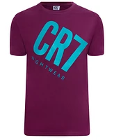 CR7 Men's 100% Cotton Loungewear Shorts Set