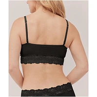 Pact Plus Cotton Lace Smooth Cup Bralette