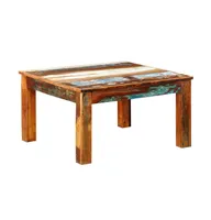 Coffee Table Square Reclaimed Wood