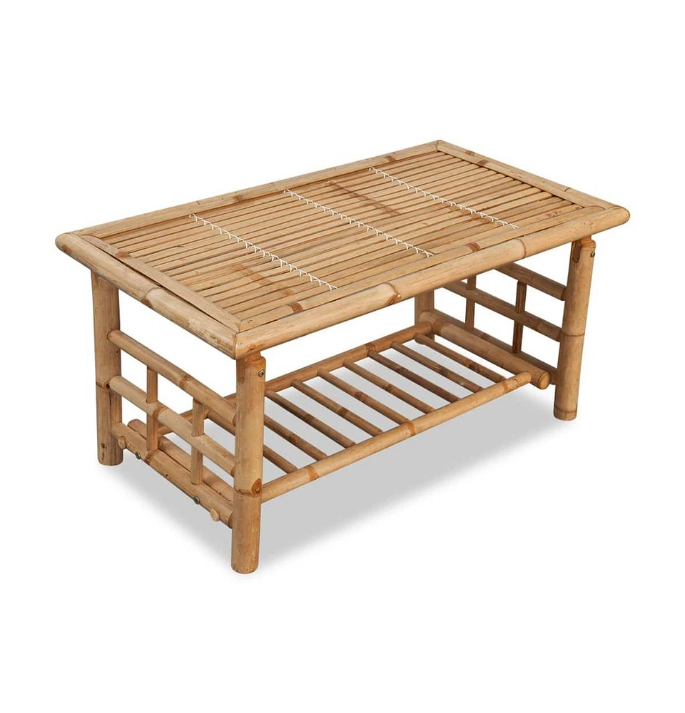 Coffee Table Bamboo 35.4"x19.7"x17.7"