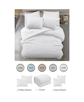 Grace Living Nadya 5pc Full/Queen Duvet Set