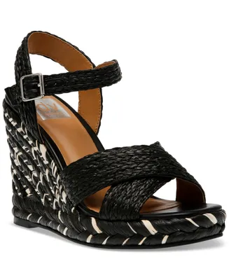 Dv Dolce Vita Women's Herd Ankle-Strap Espadrille Wedge Sandals