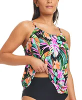 Beyond Control Women's Bora Bay High-Neck Tankini Top