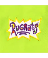 Men's and Women's Freeze Max Neon Green Rugrats Chuckie Runaway Football Pullover Sweatshirt