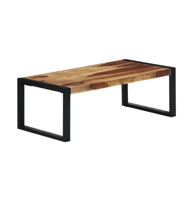 Coffee Table 43.3"x23.6"x15.7" Solid Sheesham Wood