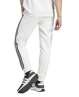 adidas Men's Essentials 3-Stripes Regular-Fit Fleece Joggers
