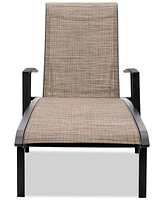 Wythburn Mix and Match Sleek Sling Outdoor Chaise Lounge