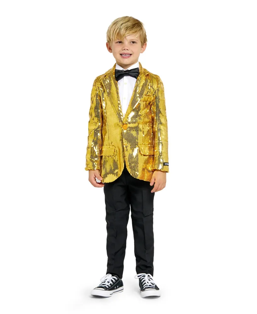 Suitmeister Little Boys Sequin Party Stylish Fit Jacket Blazer