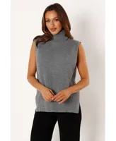 Women's Celaena Turtleneck Sleeveless Sweater