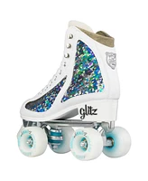 Crazy Skates Glitz Roller For Women And Girls - Dazzling Glitter Sparkle Quad