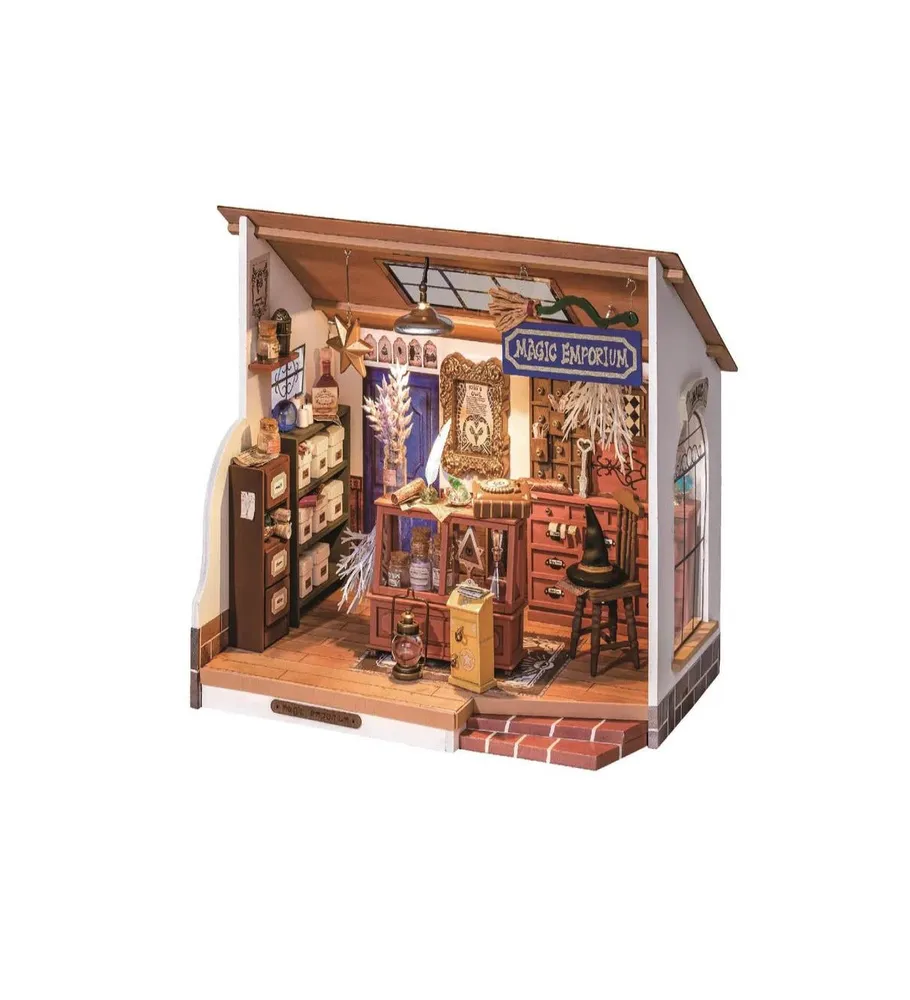 Diy 3D House Puzzle - Kiki's Magic Emporium 148 Pcs